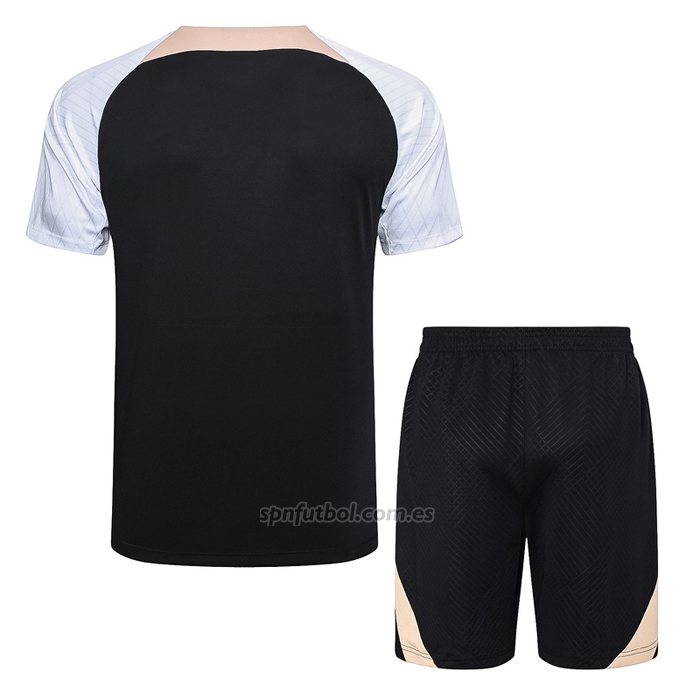 Chandal del Chelsea Manga Corta 2023-2024 Negro - Pantalon Corto